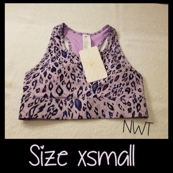 Fabletics Other - NWT Purple Fabletics Sports Bra Xsmall